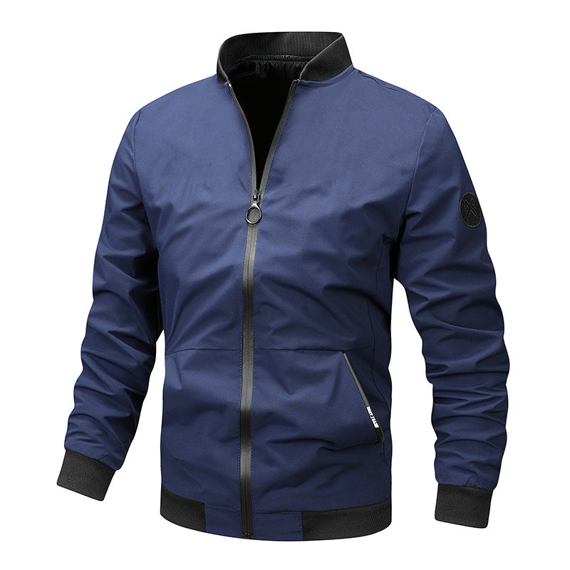 Blouson bomber décontracté classique pour homme