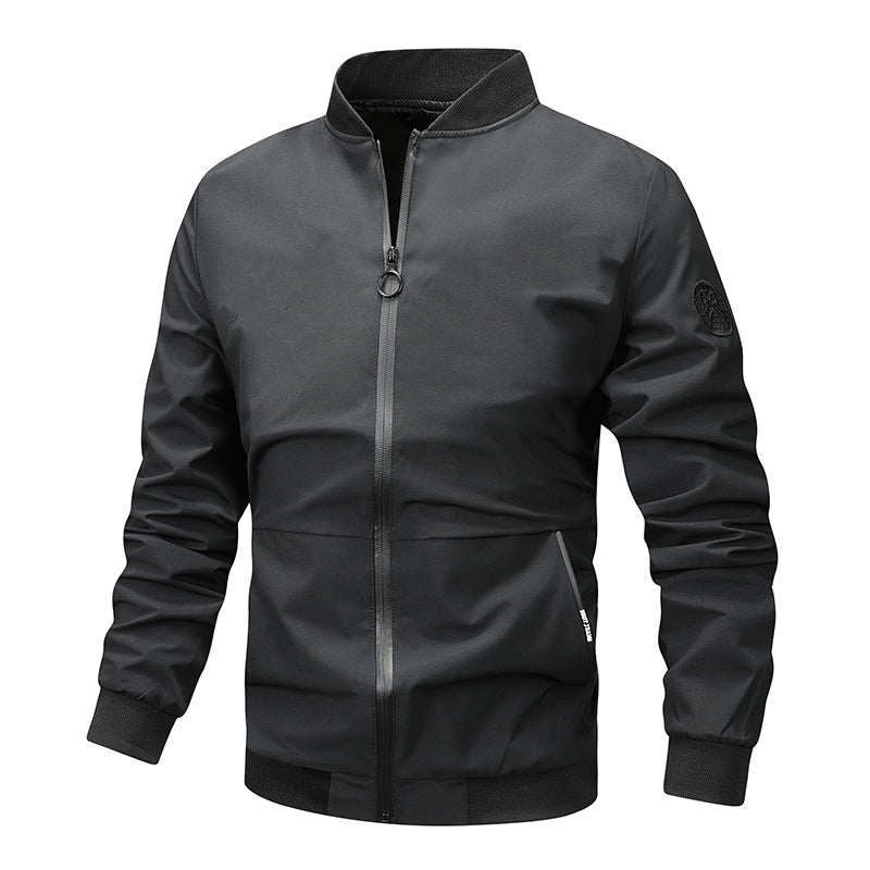 Blouson bomber décontracté classique pour homme