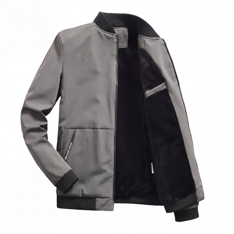 Blouson bomber décontracté classique pour homme