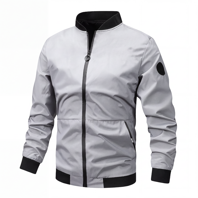 Blouson bomber décontracté classique pour homme