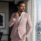Blazer classique pour homme, coupe ajustée, deux boutons