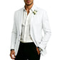 Blazer classique pour homme, coupe ajustée, deux boutons