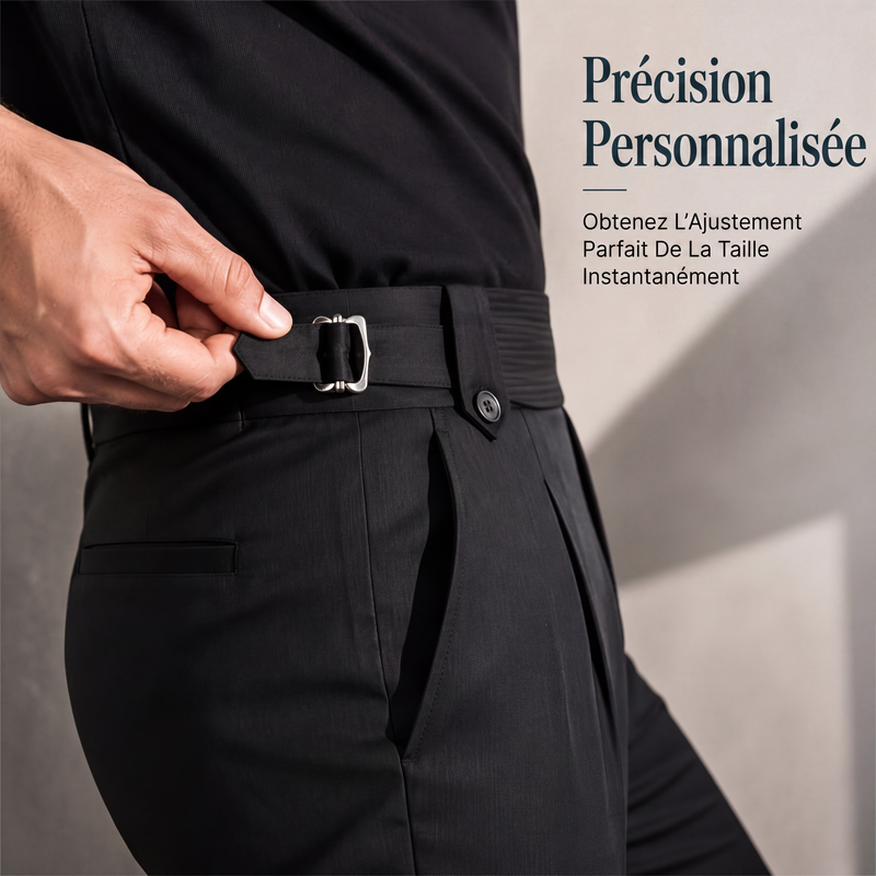 ✨ OFFRE PRIVILÈGE · -50 % | Pantalon Homme Ajusté – Élégance Décontractée