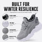 Baskets en maille d'hiver chaudes pour femme