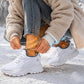 Baskets en maille d'hiver chaudes pour femme