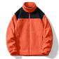 Veste thermique décontractée à blocs de couleurs pour homme