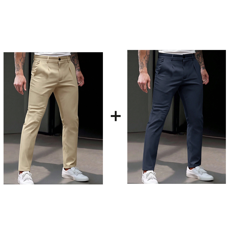 Pantalon de travail ajusté stretch pour homme