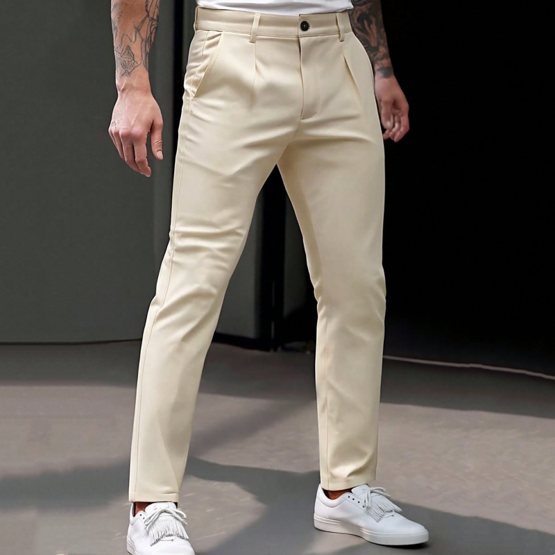 Pantalon de travail ajusté stretch pour homme