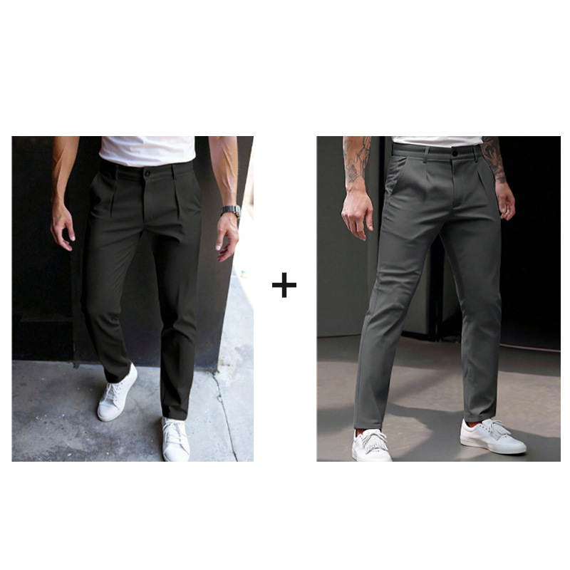 Pantalon de travail ajusté stretch pour homme