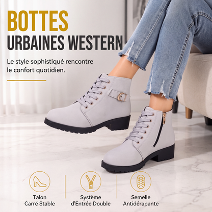 📢📢 50 % de réduction !!! 🎉✨ Bottines antidérapantes pour femmes et hommes – semelle profilée pour une bonne adhérence, doublure douce et design élégant – idéales pour un look à la fois sûr et stylé en automne et en hiver