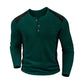 Chemise Henley pour homme en maille gaufrée à blocs de couleurs