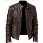 📢📢50 % DE RÉDUCTION !! ⏰ Veste tendance à col montant zippée pour hommes