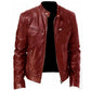 📢📢50 % DE RÉDUCTION !! ⏰ Veste tendance à col montant zippée pour hommes