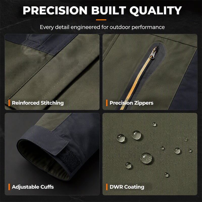 📢📢50 % DE RÉDUCTION !! ⏰ Vestes de randonnée imperméables et coupe-vent pour hommes