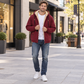 Sweat à capuche zippé chaud pour homme
