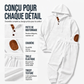 Ensemble sweat à capuche texturé et pantalon de survêtement pour homme🖤🔥 Livraison gratuite