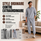 Ensemble sweat à capuche texturé et pantalon de survêtement pour homme🖤🔥 Livraison gratuite