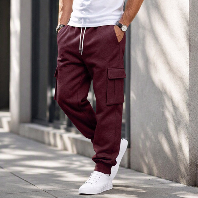 Joggers cargo amples pour homme avec cordon de serrage