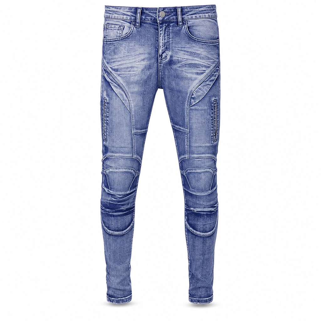 Jean stretch décontracté et confortable pour homme