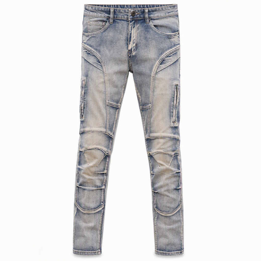 Jean stretch décontracté et confortable pour homme
