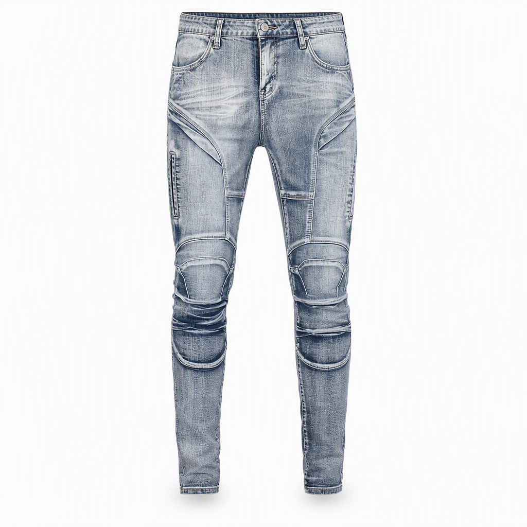 Jean stretch décontracté et confortable pour homme