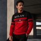 Sweat-shirt imprimé Milano Italia pour homme