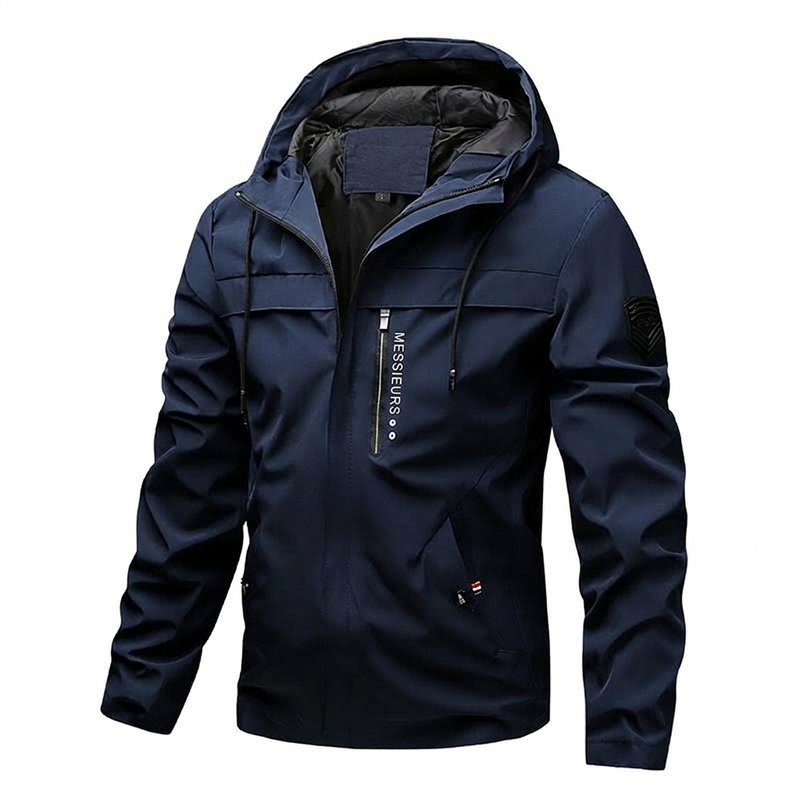 Veste à capuche adaptée à toutes les conditions météorologiques