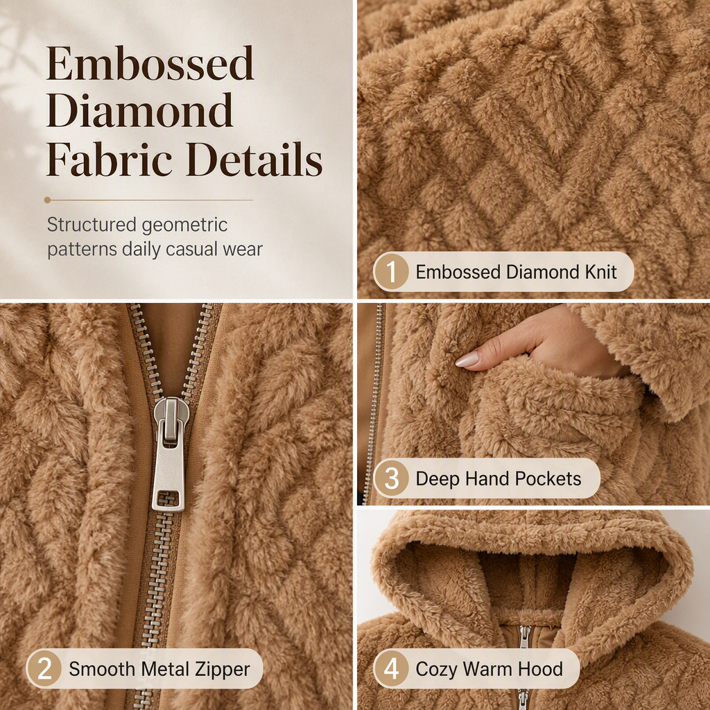 👚✨ Cardigan décontracté en tissu moelleux unie pour femme✨𝘉𝘶𝘺 𝘢𝘯𝘺 2 𝘢𝘯𝘥 𝘨𝘦𝘵 𝘢𝘯 𝘦𝘹𝘵𝘳𝘢 5 % 𝘥𝘪𝘴𝘤𝘰𝘶𝘯𝘵
