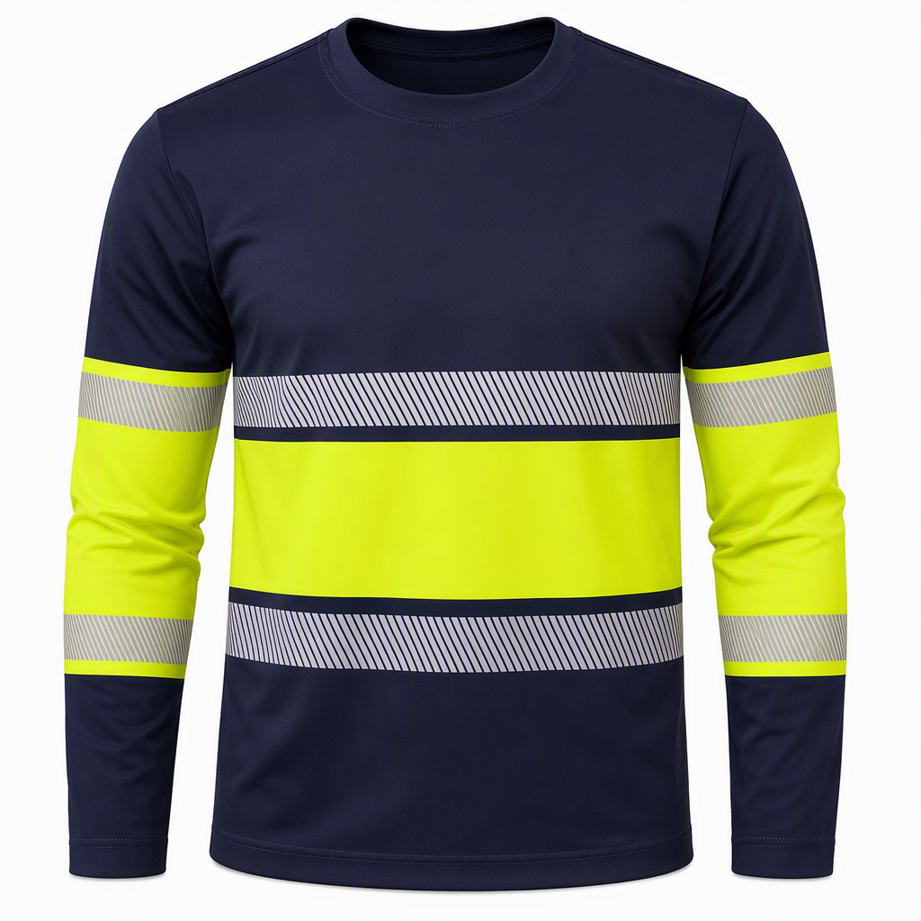 T-shirt décontracté à manches longues pour homme