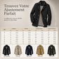 Veste décontractée en coton pur pour homme, veste de travail extérieure pour le printemps et l'automne