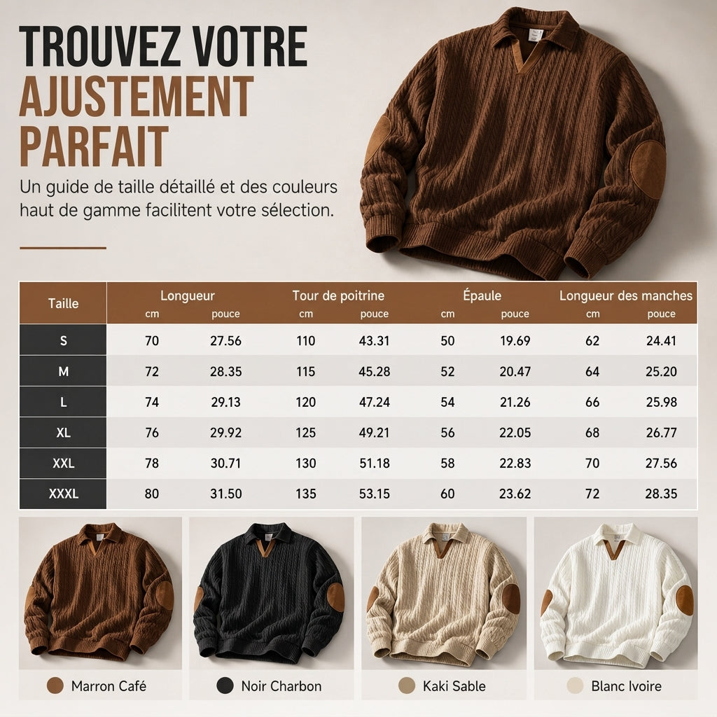 Sweat à col ras du cou décontracté pour homme, couleur unie