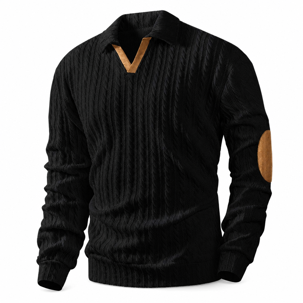 Sweat à col ras du cou décontracté pour homme, couleur unie