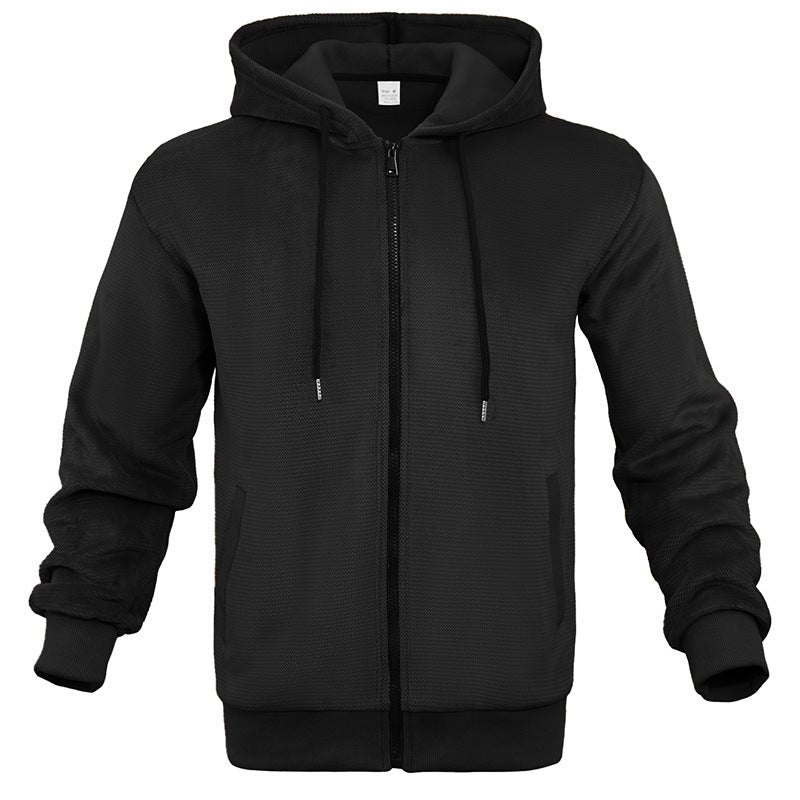 Veste à capuche pour homme à motif ananas et grille