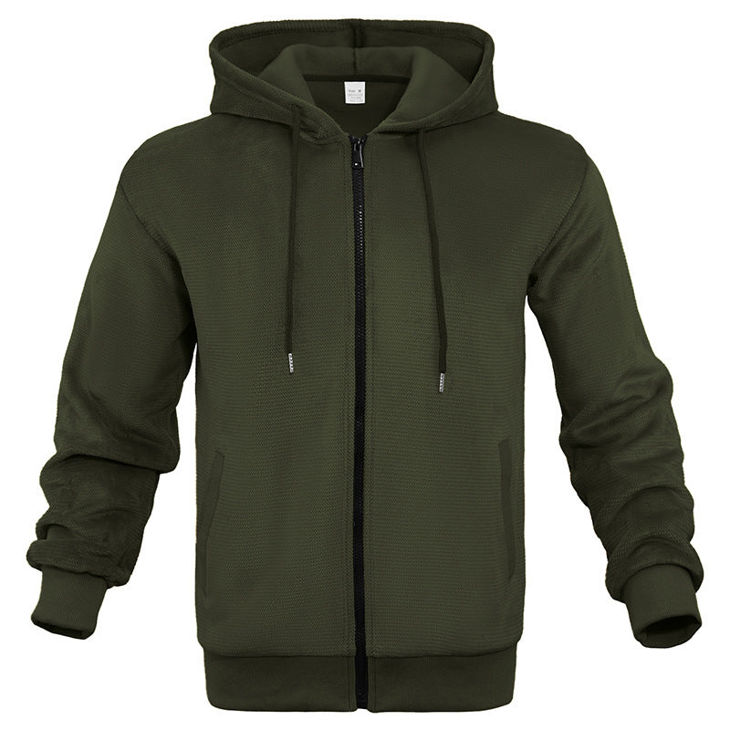 Veste à capuche pour homme à motif ananas et grille