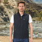 Gilet de plein air décontracté pour homme à col montant