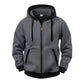 Veste à capuche zippée chaude