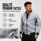 Blouson aviateur décontracté pour homme, pour activités extérieures