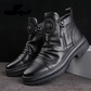 Bottes chaudes à semelle antidérapante et doublure chaude pour hommes