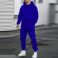 Ensemble 2 pièces à capuche et pantalon de survêtement décontractés pour homme