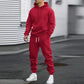 Ensemble 2 pièces à capuche et pantalon de survêtement décontractés pour homme