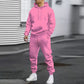 Ensemble 2 pièces à capuche et pantalon de survêtement décontractés pour homme