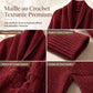 👜 -50 % sur toute la mode femme ! ✨Cardigan en maille femme à manches chauve-souris oversized, avec col châle ouvert, pour l'automne et l'hiver