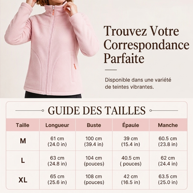⏳Liquidation totale⏳Veste thermique d'hiver douce pour femme