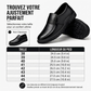 Chaussures habillées décontractées pour hommes, légères et à enfiler