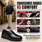 Chaussures habillées décontractées pour hommes, légères et à enfiler