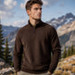 👜 -50 % sur toute la mode femme ! ✨Pull à col montant et demi-zip pour homme