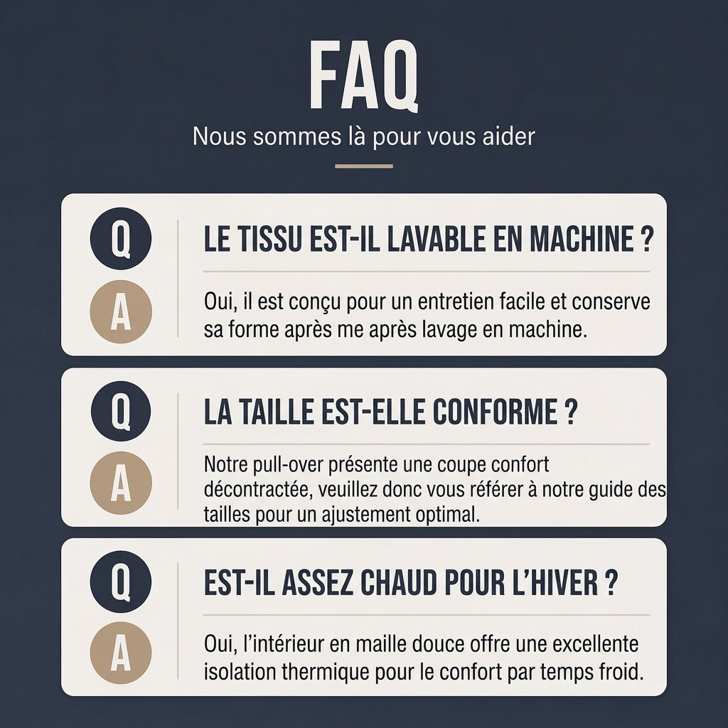 👜 -50 % sur toute la mode femme ! ✨Pull à col montant et demi-zip pour homme