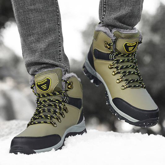 Promotion exceptionnelle : 50 % de réduction 🔥 Bottes de neige légères et chaudes pour homme, idéales pour les activités de plein air