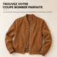 Veste décontractée à zip pour femmes