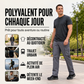 Pantalon cargo respirant et ample pour homme